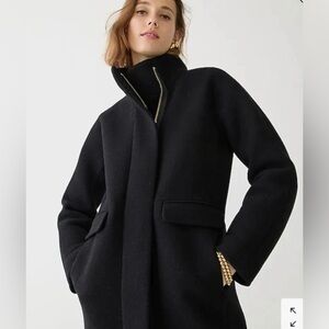 J.CREW Women's Cocoon Coat Italian Stadium Cloth, Nello Gori